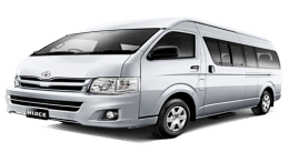 Toyota Hiace Grand Cabin for Rent | Car Rental Service | Cheap Rates